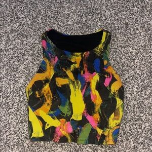 Lululemon Colorful Abstract Women's Top